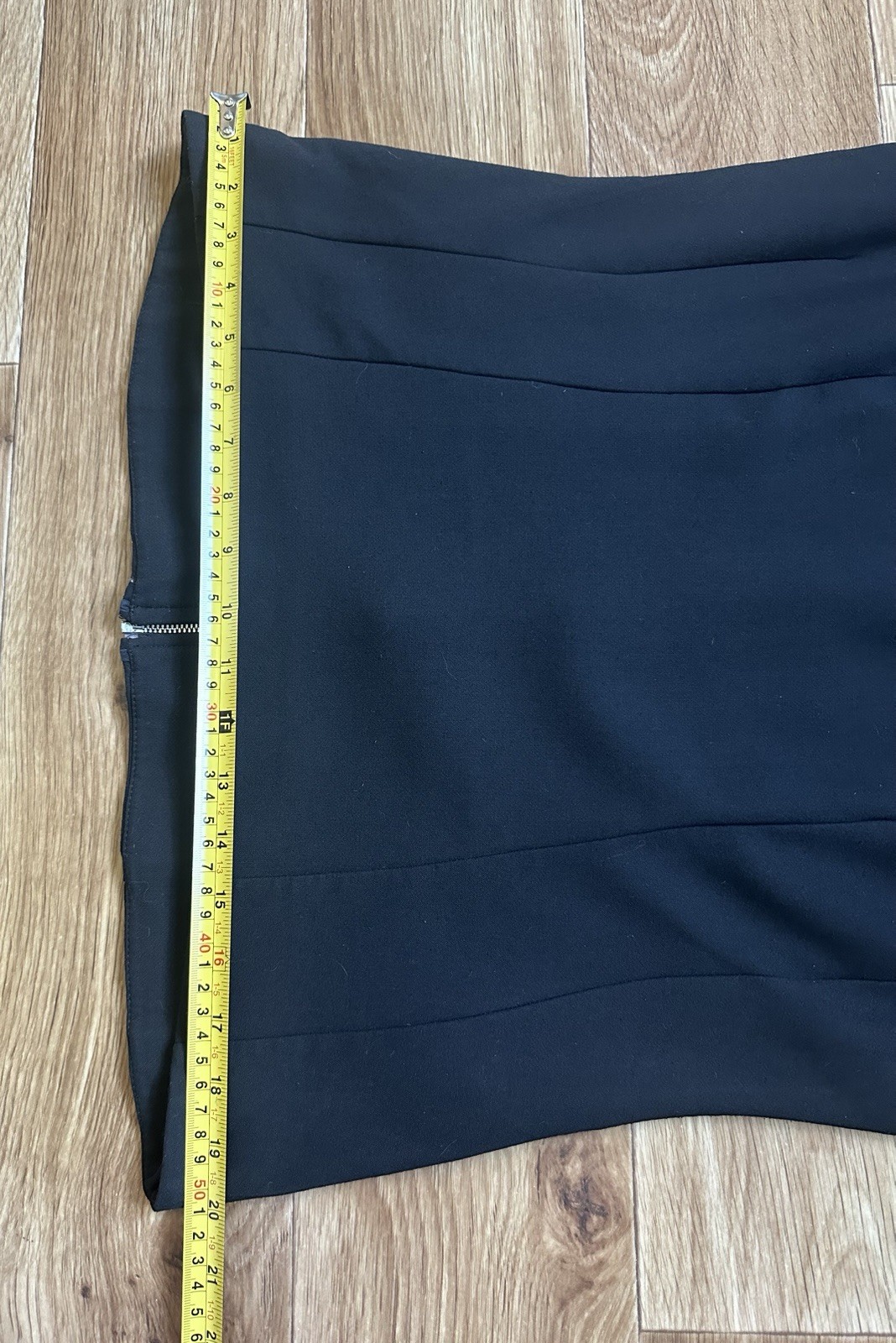 COS Black Long Sleeve Top Blouse Full Back Zip Minimalist Designer Sz 8 / S