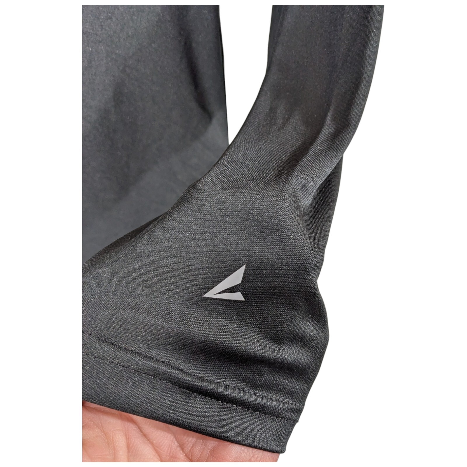 Womens Plain Black Long Sleeve Tee Shirts Large Blank Pullover Lightweight