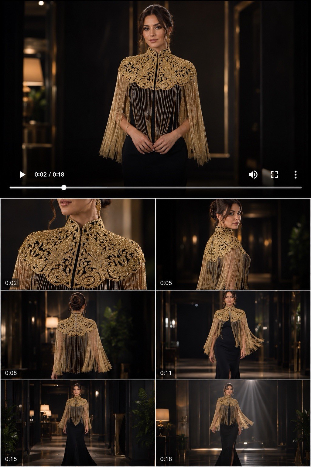 Tassel Shawl Handmade Beaded Full Embroidery Retro Cloud Shoulder