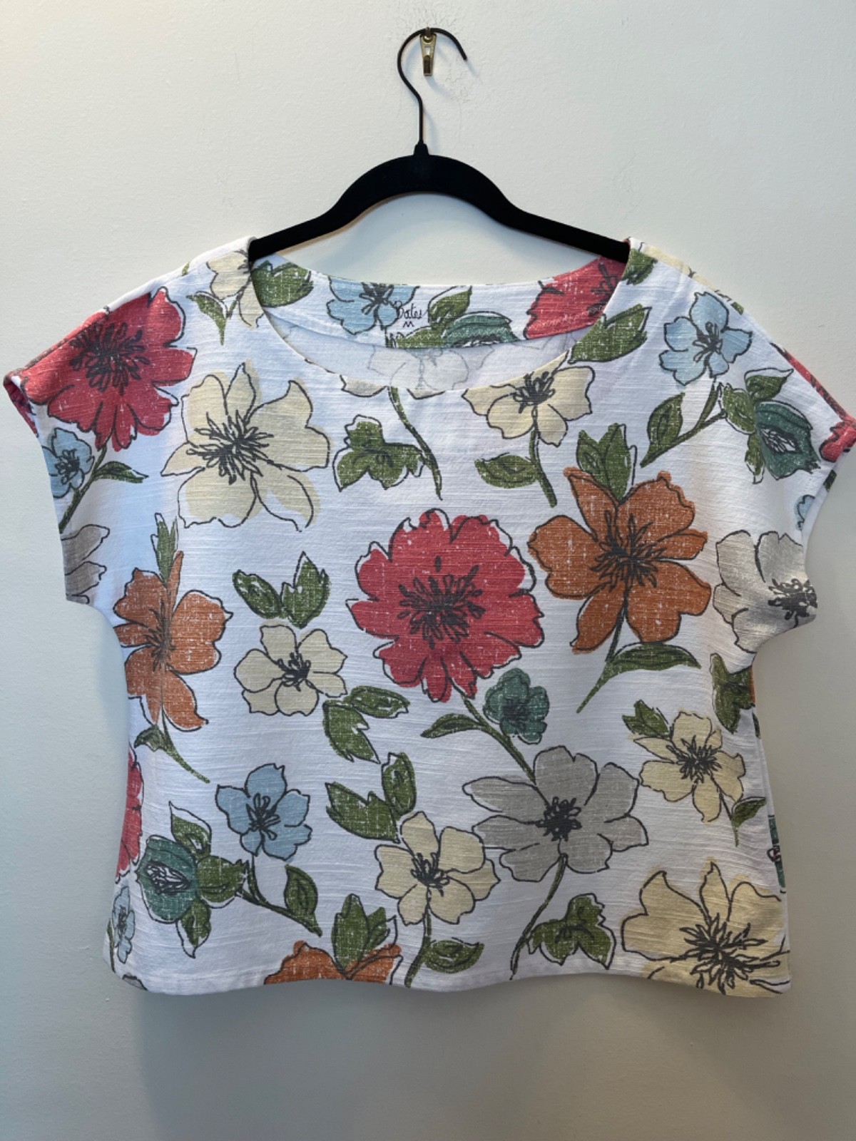 Womens Top Upcycled Handmade Size M Cottagecore Boho Romantic One of a Kind