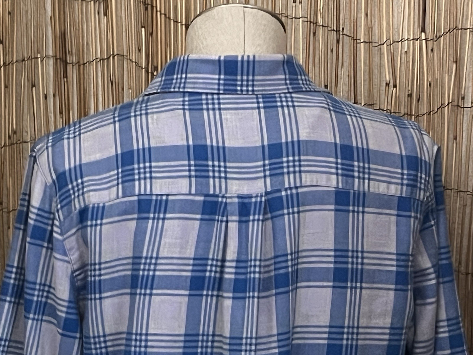 L.L. Bean Ladies Flannel Shirt Jacket-Size Small-Cotton Poly-Shacket
