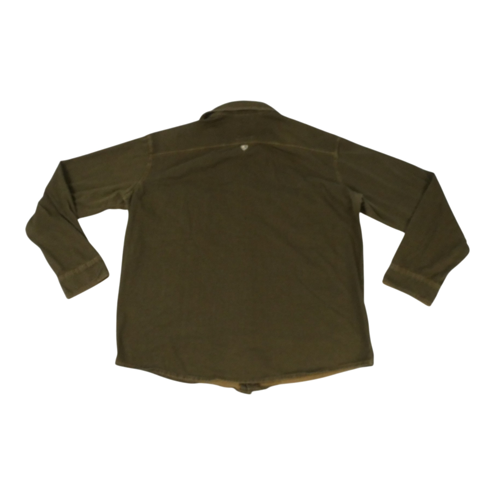 Kuhl Button Up Shirt Womens XL Brown Outdoor Gorpcore Hiking