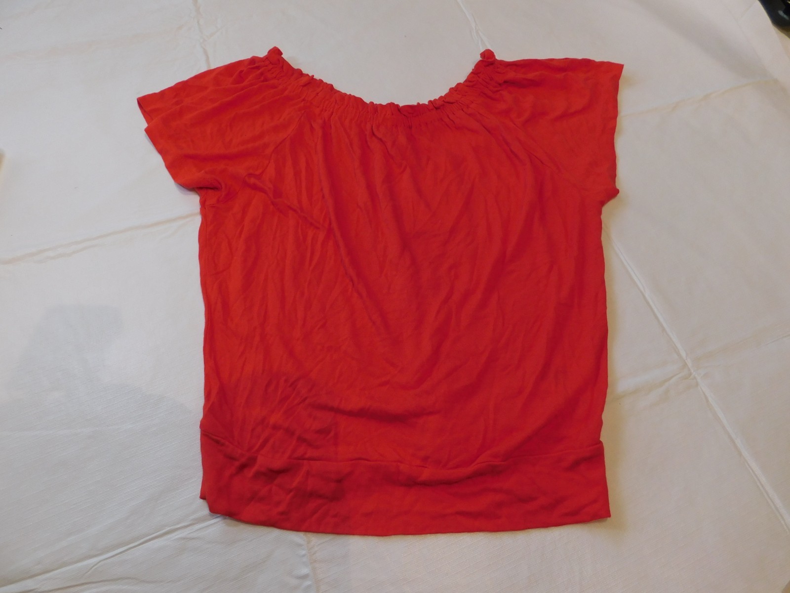 Derek Heart womens Short Sleeve Top Blouse Shirt M medium NWT