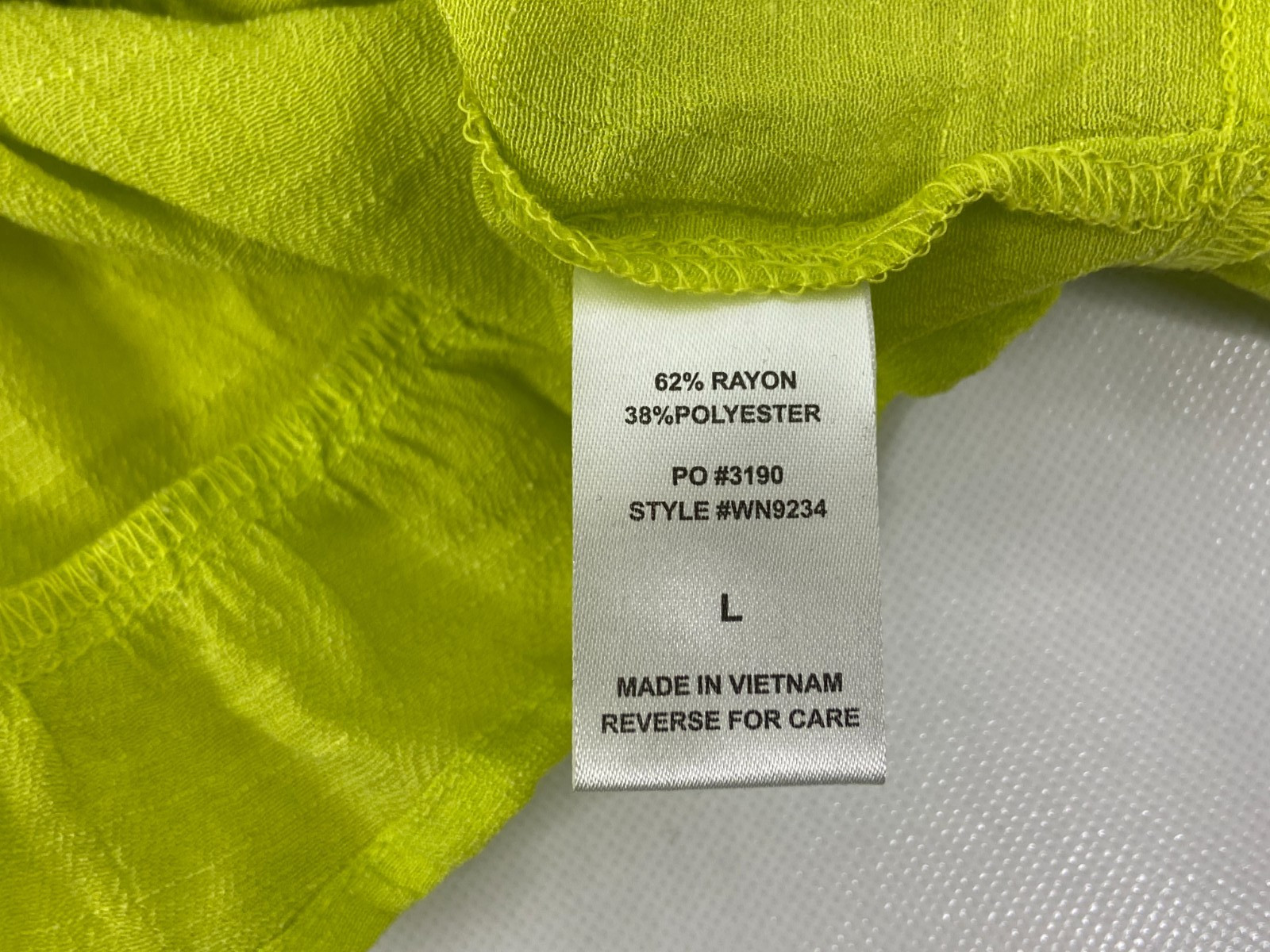 Timing Women Large Ruffle Top Spaghetti Tie Strap Green Casual