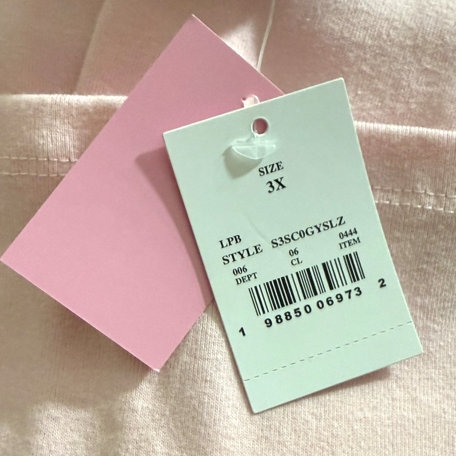 Strawberry Shortcake 100% Cotton Graphic Long Sleeve Tee Women’s 3X Pink NWT