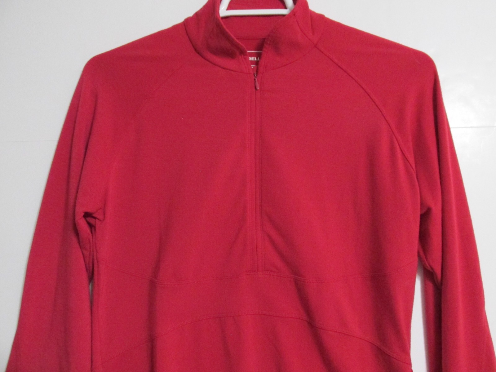 Women’s Merrell Opti-Wick 1/2 Zip Long Sleeve Top UPF 30+ Berry Pink Size Large