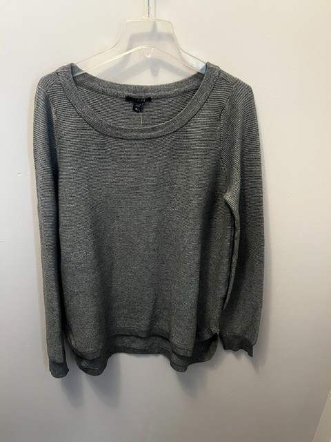 Women’s New w/tags Cyrus Knit Top, Size XL, Gray Heather, long sleeve, stretch
