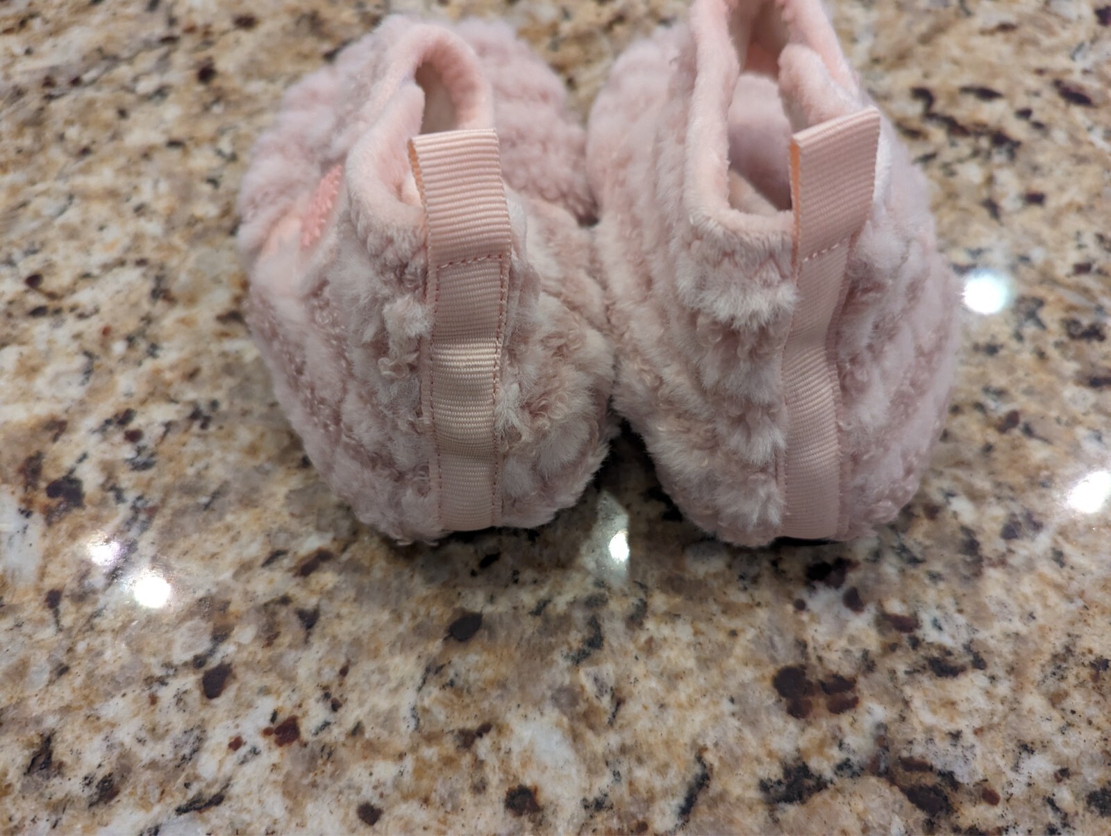 Unisex Kids Toddler Slippers Socks Artificial Woolen Slippers Non-slip 6.5-7.5