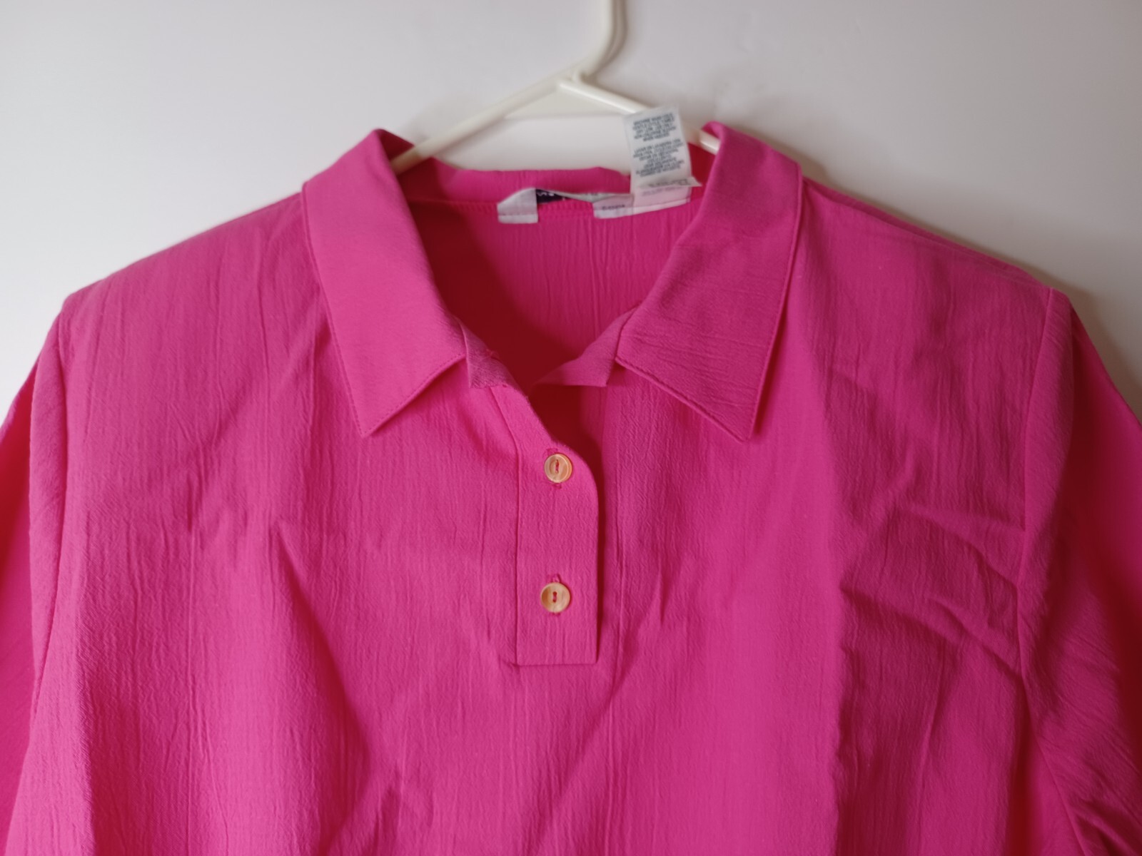 Woman’s Cabin Creek 2 Piece Outfit. Fuchsia Elastic Waist NWT Size Large