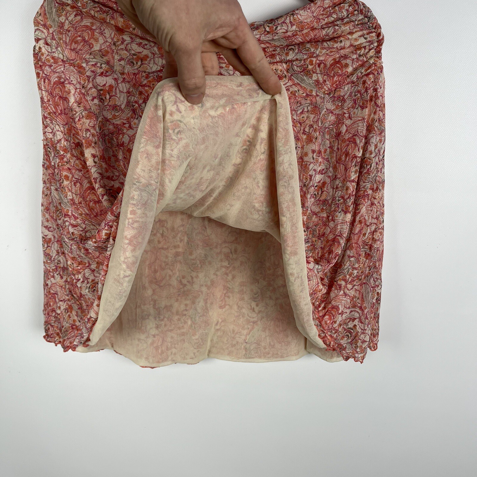 Designer Diane Von Fustenberg Ladies 100% Silk Sleeveless Blouse Top Size 8 Pink