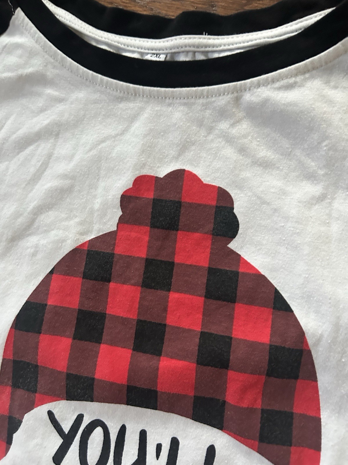 Women’s 2xl Ralphie A Christmas Story Theme 3/4 Sleeve T Shirt