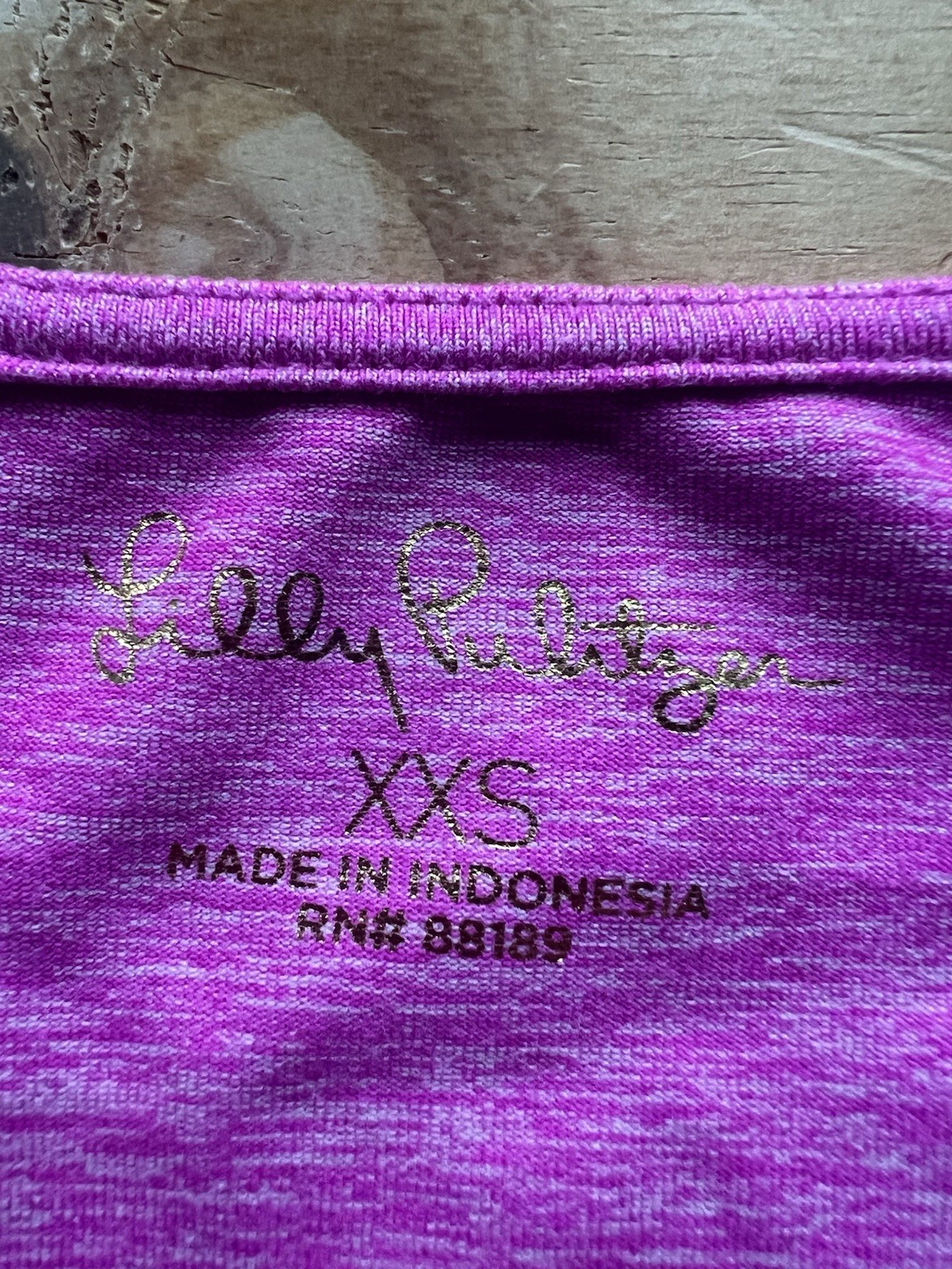 Lilly Pulitzer pink Solid Crew Neck Long Sleeve T-Shirt XXS #88189 # 323