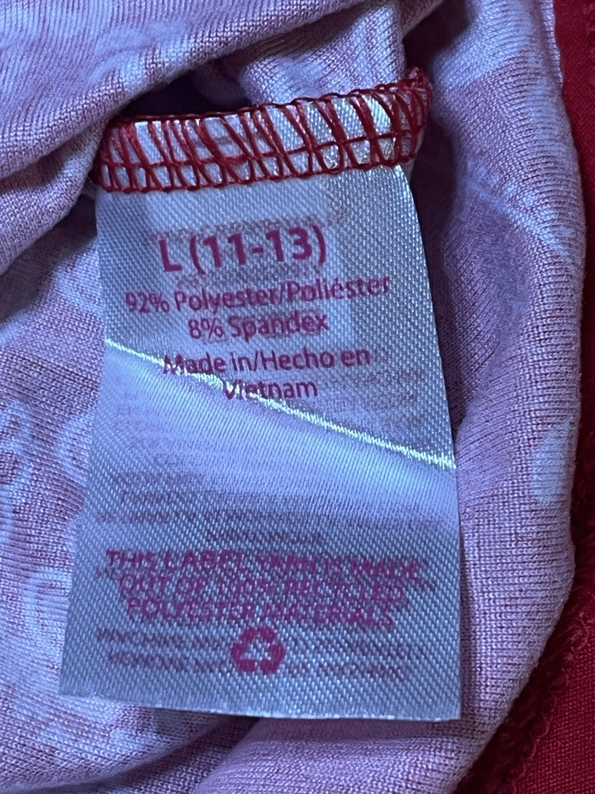 NWT NOBO No Boundaries Large (11-13) Red Bandana Top Padded Cups