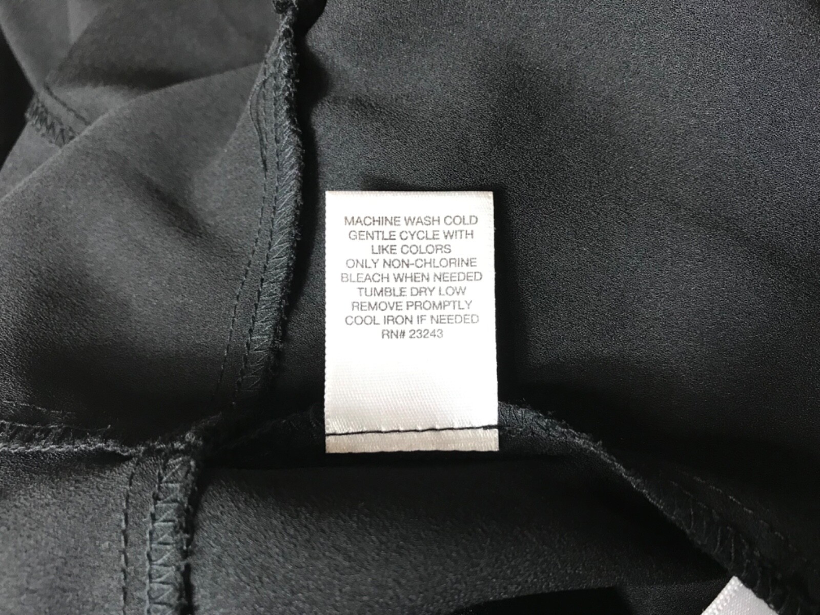 7th Avenue Design Studio Top Black Sleeveless Peplum Faux Wrap Keyhole Blouse