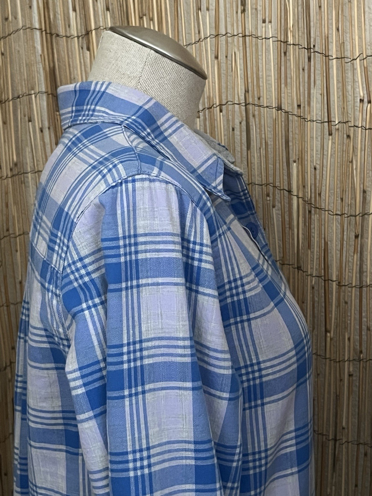 L.L. Bean Ladies Flannel Shirt Jacket-Size Small-Cotton Poly-Shacket
