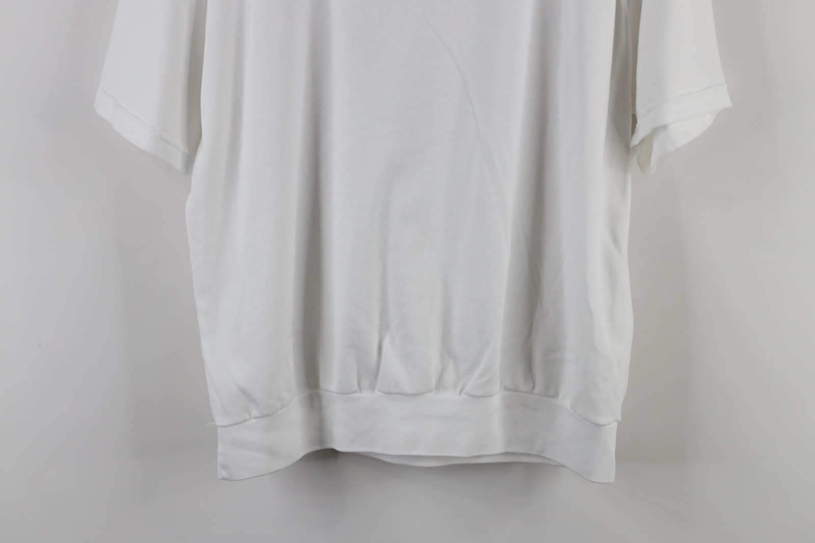 Vtg 90s Country Primitive Womens Large Lace Flower Heart Collared Polo Shirt USA