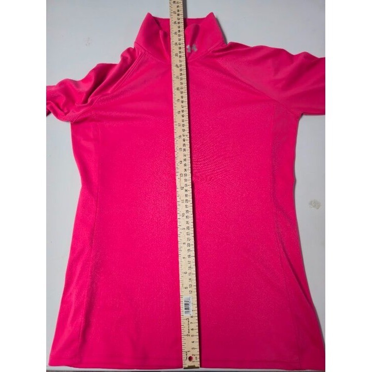 Under Armour Pink Quarter Zip Long Sleeve Women’s Small/Medium