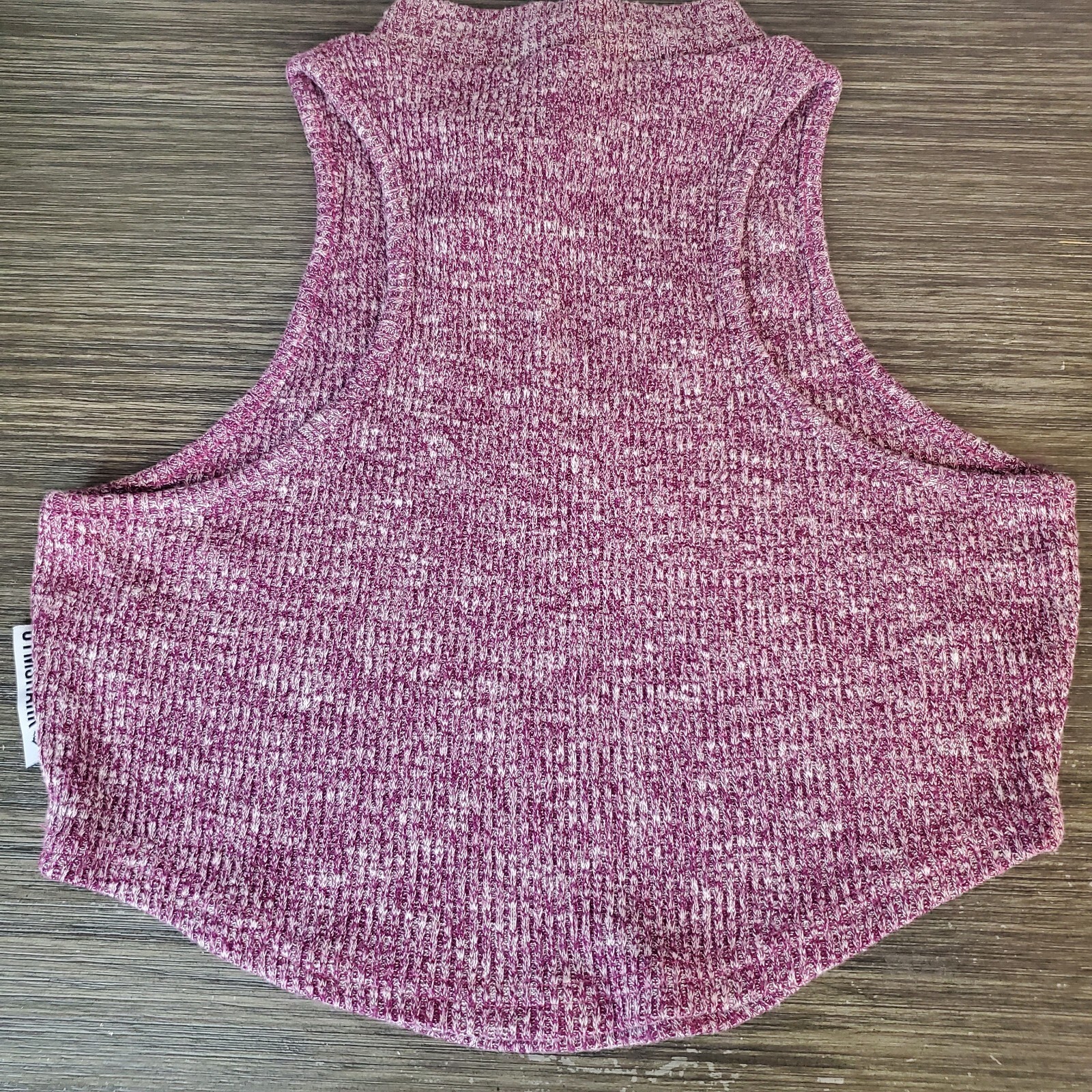 Gymshark Slounge High Crew Neck Ribbed Cropped Tank Top Dust Size Medium Med EUC