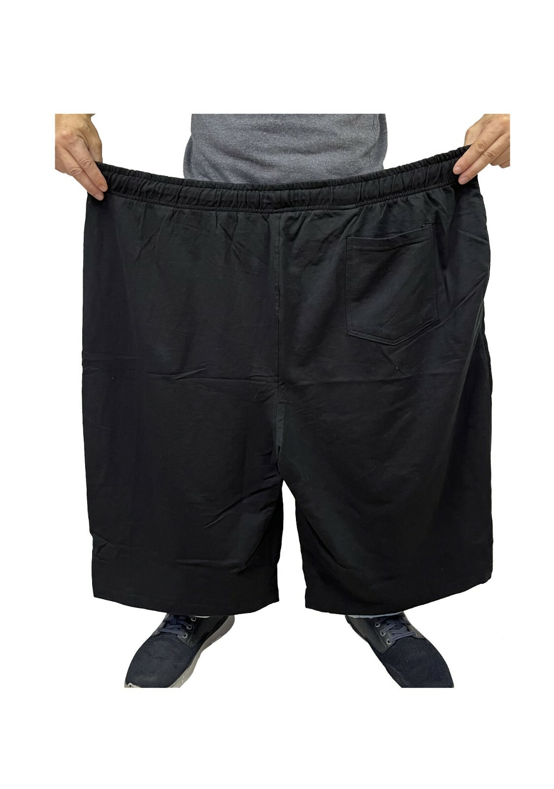 BIG MENS FRENCH TERRY COTTON SHORT WITH POCKET~~~ PLUS SIZE (FREE SHIPPING)