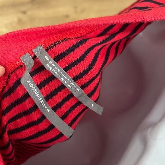 Stripped Anthropologie top