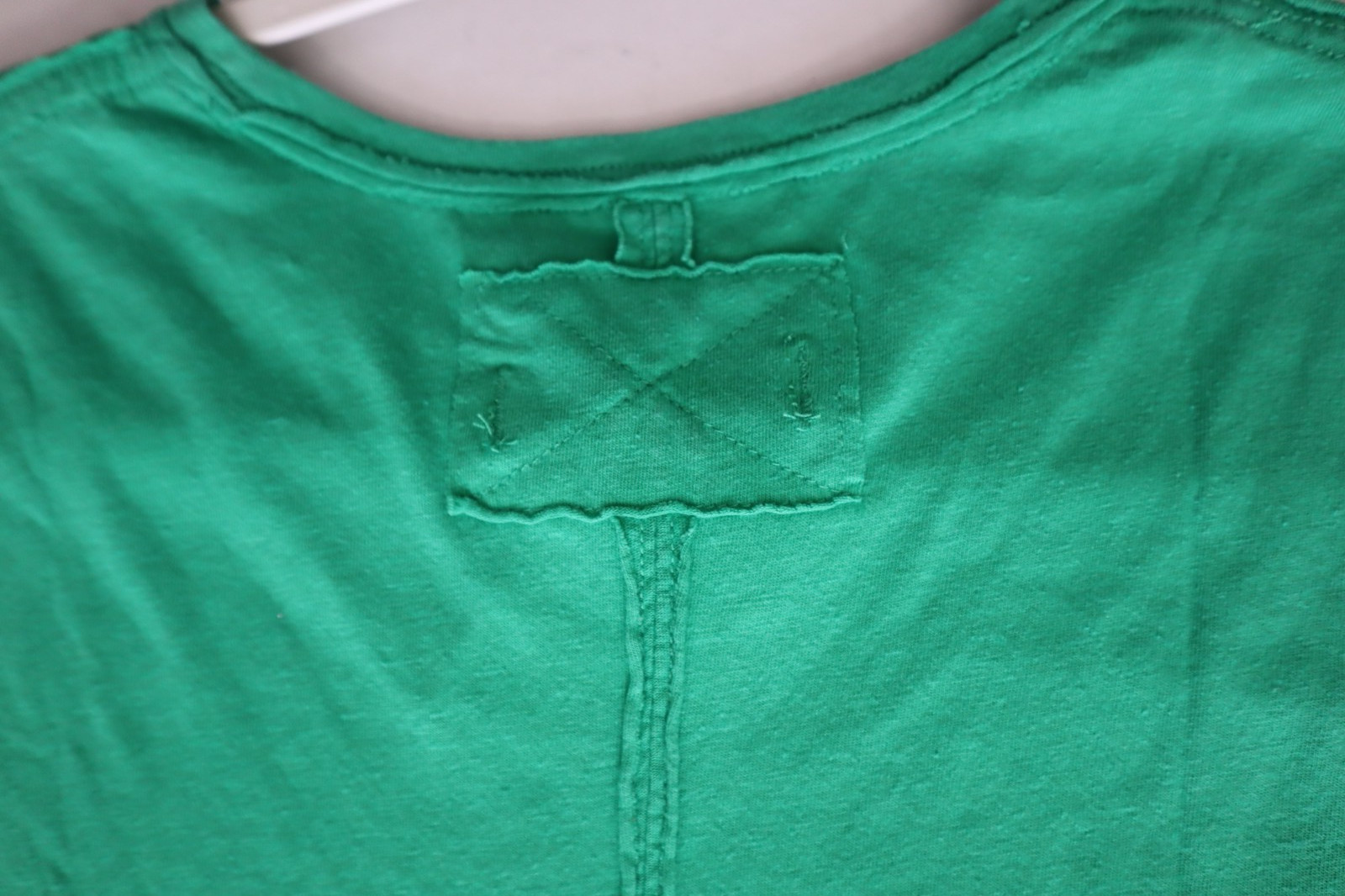 We The Free x Free People OB2182390 Women Sz XS Green Relaxed Slim Fit Nova Tee