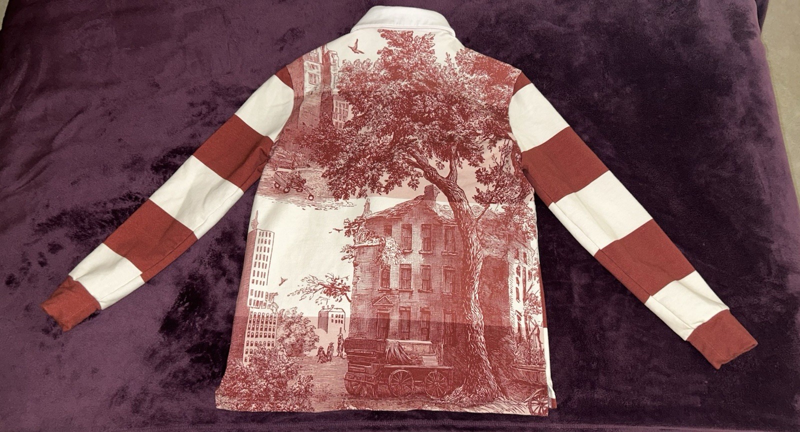THE KIT Kieran Rugby Polo Shirt-Streetwear-Art-XS-NWOT-MSRP$88-Daniel Vosovic