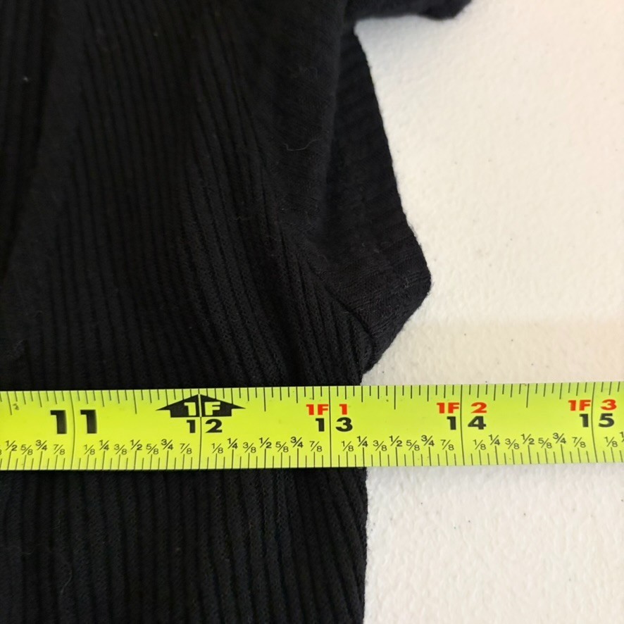 Urban Outfitters x Project Social T Women’s Small Black Casual Tie V-Neck Top