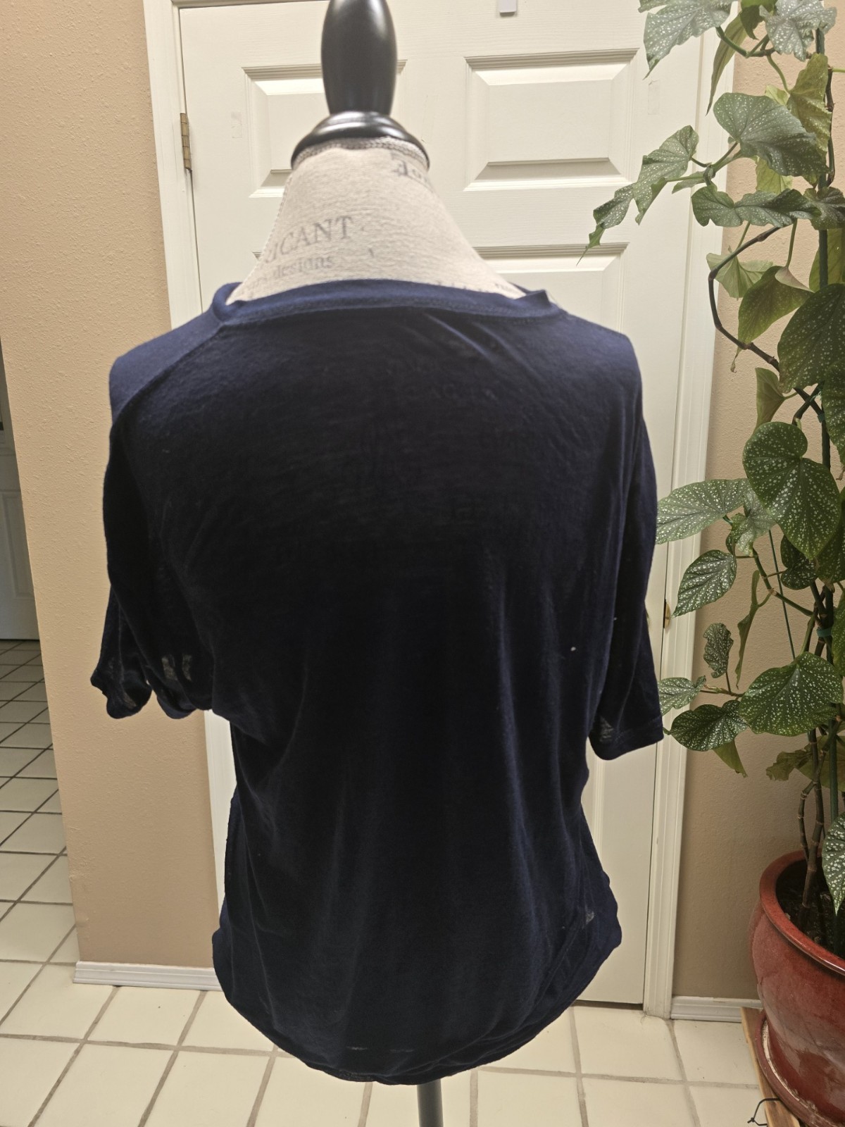 New York EST 1554 T-Shirt Navy Tee Women’s Size L
