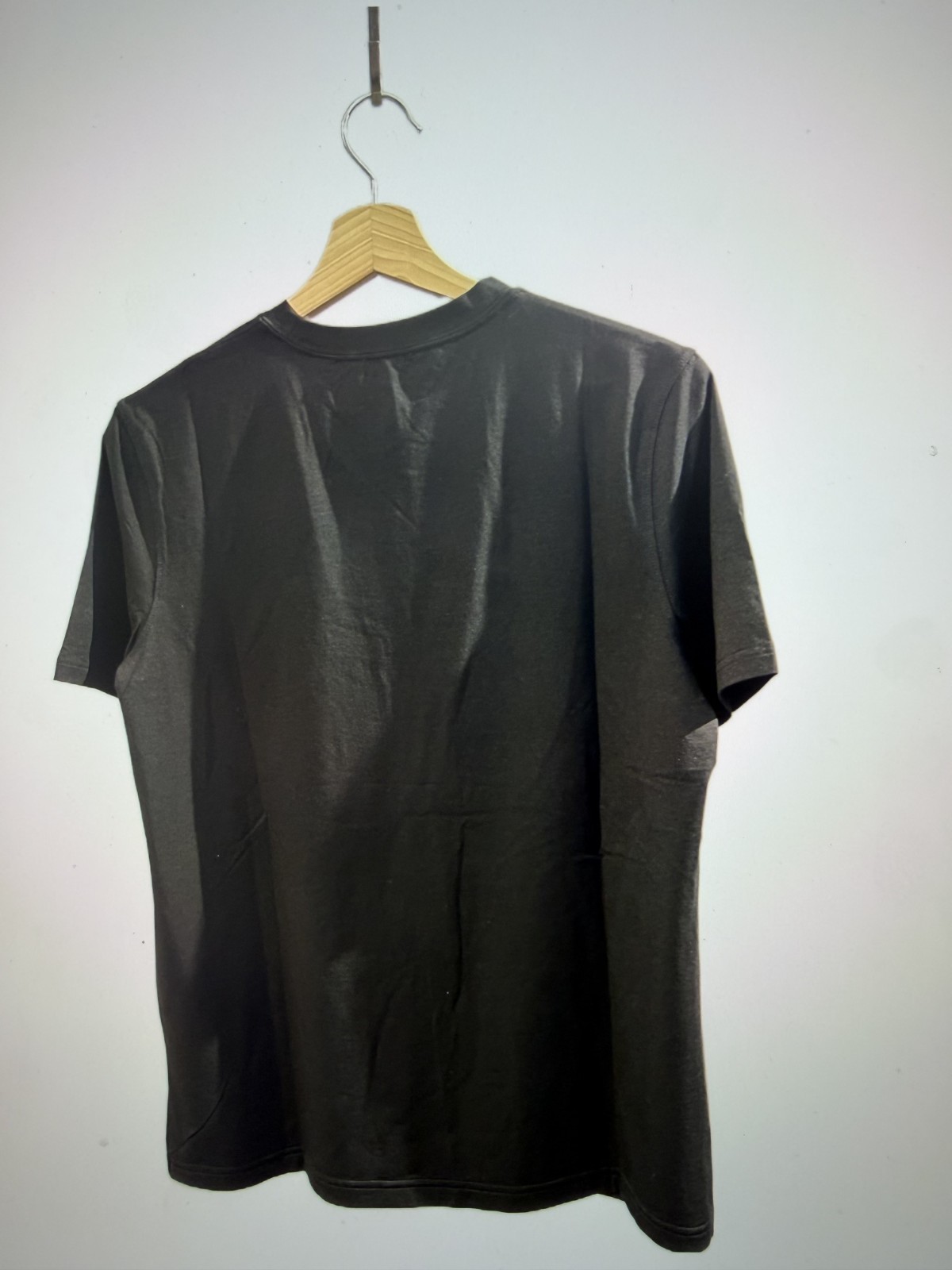 Authentic Burberry London England Logo T Shirt Black Designer Womens M