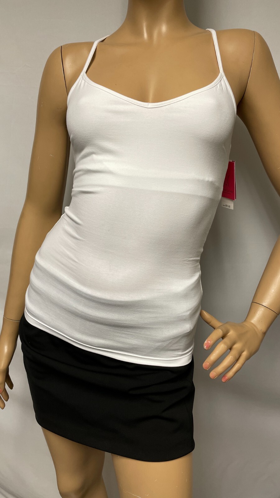 Wendie Convertible Straps Shaping Tank Top in white YT1-100 NEW