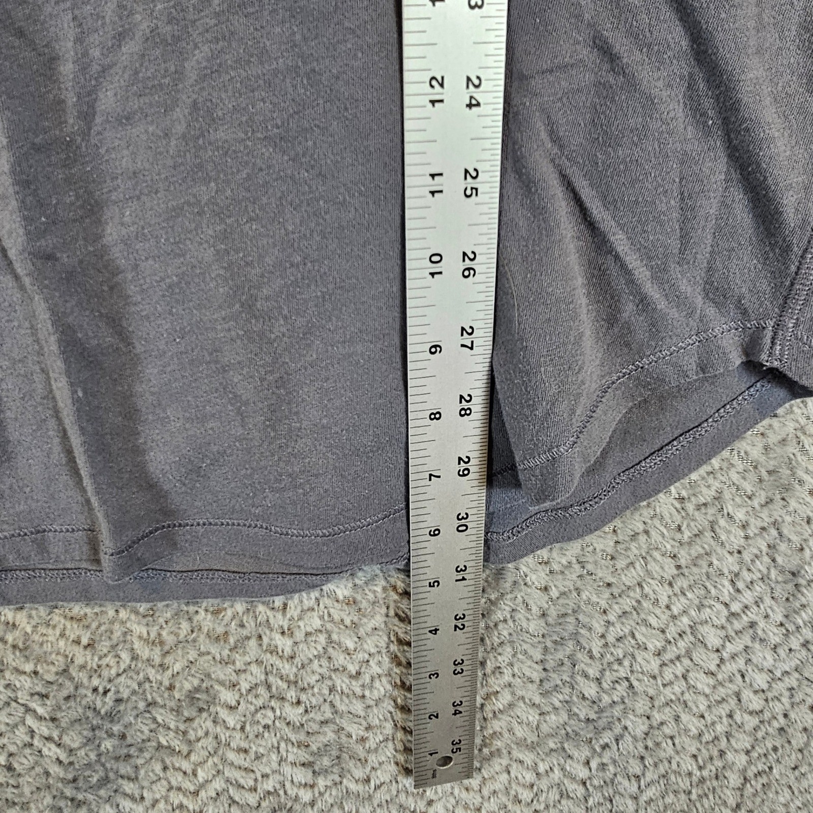 Victoria’s Secret VS Angel Gray Heart Graphic Long Sleeve Tunic Top Medium