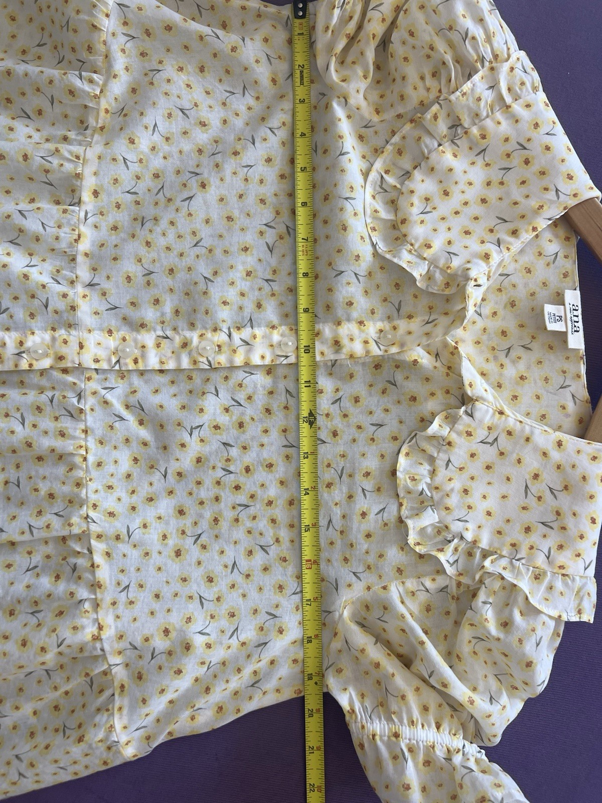 Cottagecore Peter Pan Blouse Ruffle Puff Sleeve Coquette Prairie Milkmaid Ballet