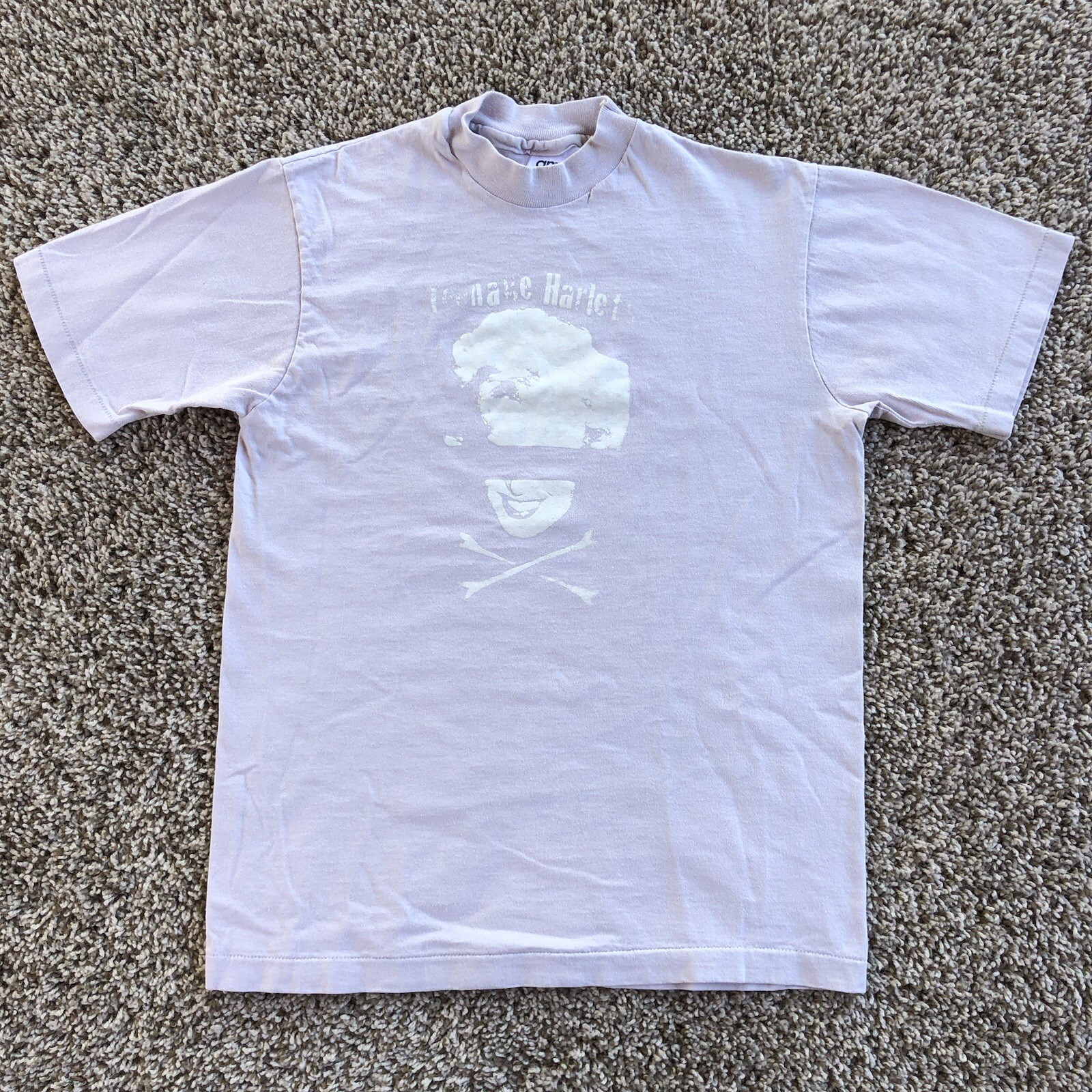 Vintage The Teenage Harlets T-Shirt Womens Small Garage Punk Band Single Stitch