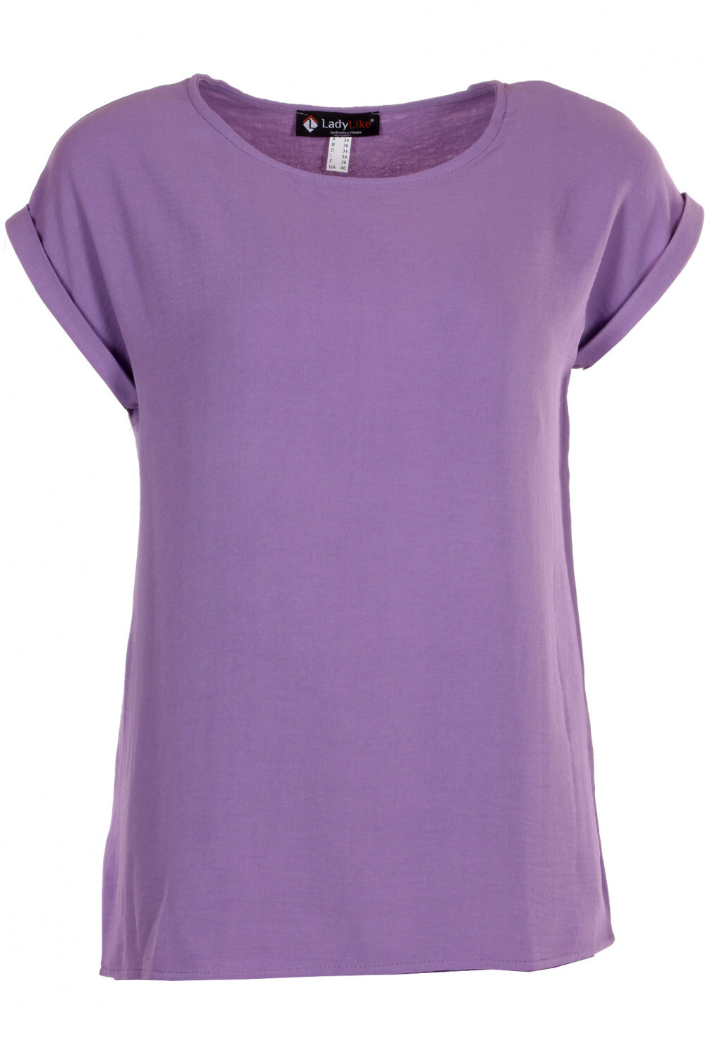T-shirt lilac Size 0, 4 US Fashionable NEW High Quality