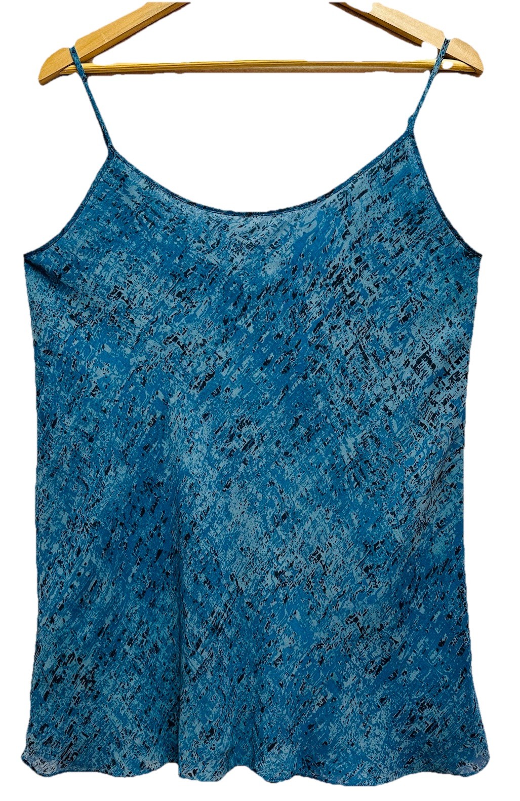 Cabi Blue Lightweight Spaghetti Strap Tank Top Size Medium Adjustable Strap