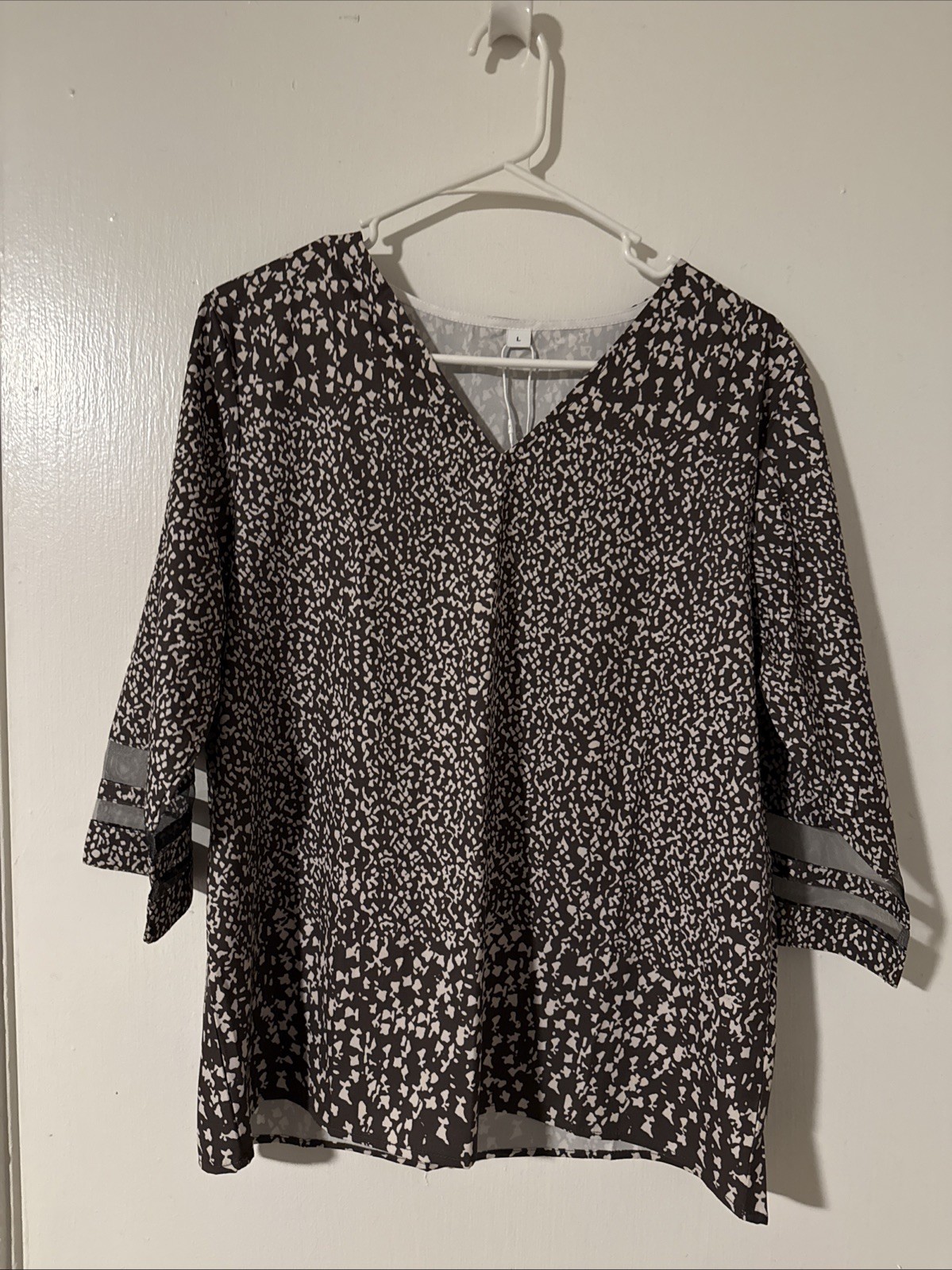 Made with Love Large quarter sleeved blouse