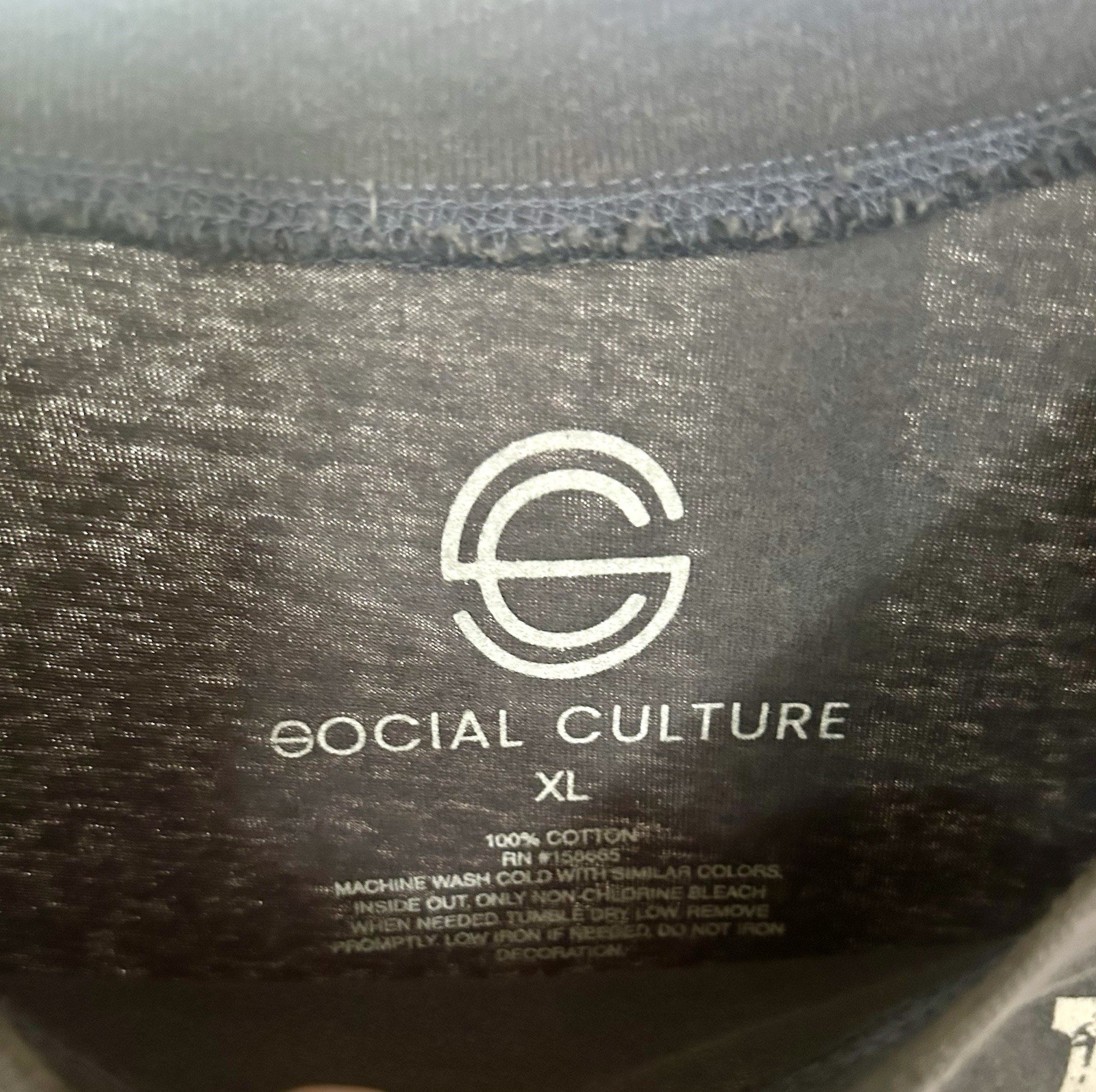Social Culture Women’s Nashville Long Sleeve T Size XL