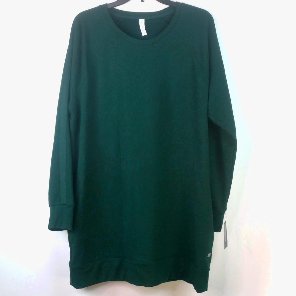 Ideology Womens Tunic Top Deep Pine Green Choose Size new