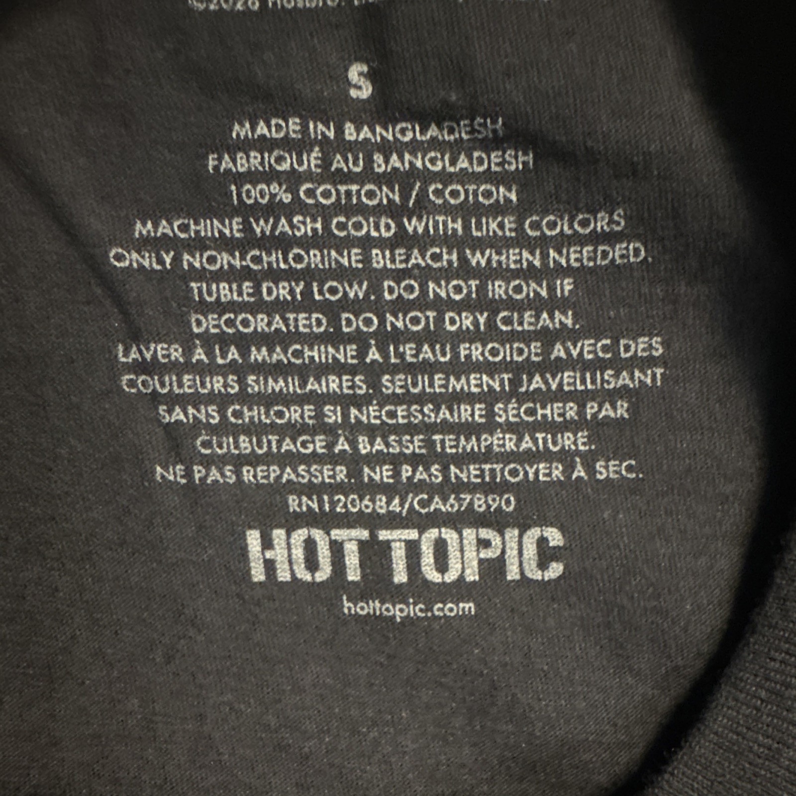 Hot Topic My Little Pony Derpy Hooves “Muffins” Black T-Shirt Men’s S