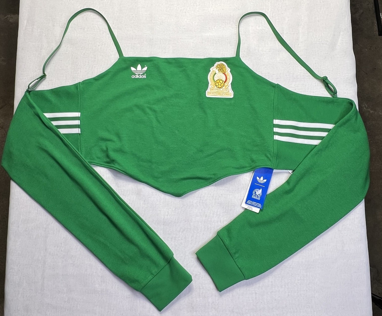 NWT Adidas Women’s Mexico Reconstructed Bringback Jersey Green Sz XL KE2300 NEW