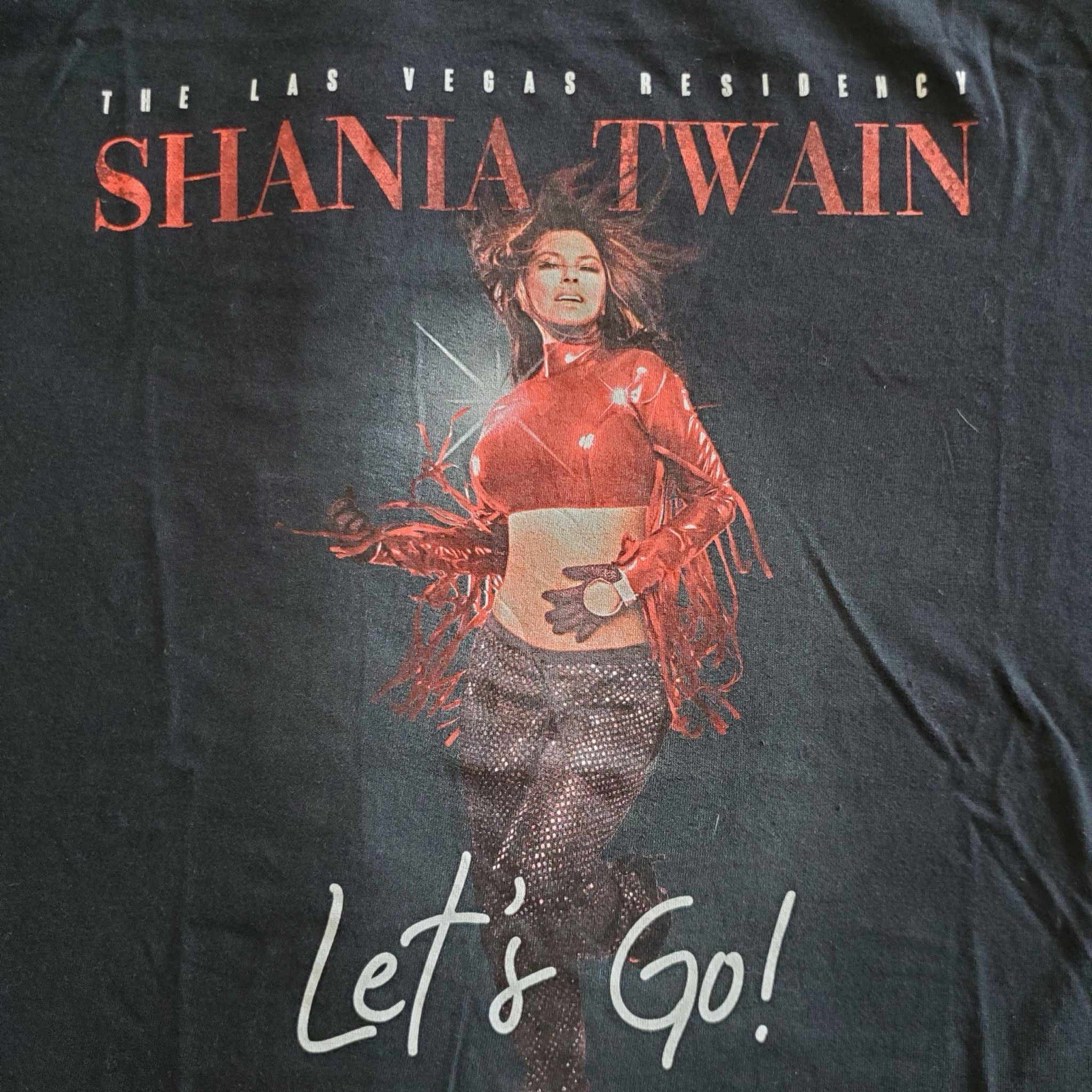 2022 Shaniah Twain Tour Shirt The Las Vegas Residency Concert Medium M