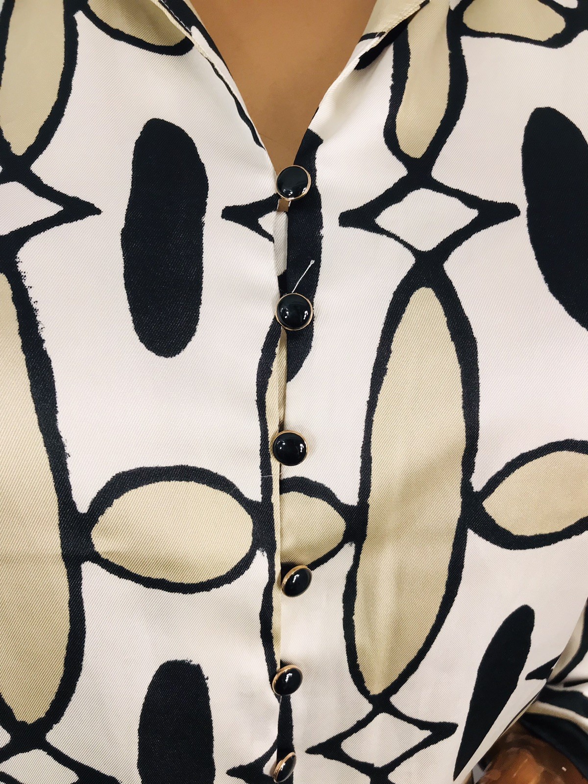 Industry Republic L Top Soft Shell Button Up Shirt Silky Lite Wgt Blouse Soft