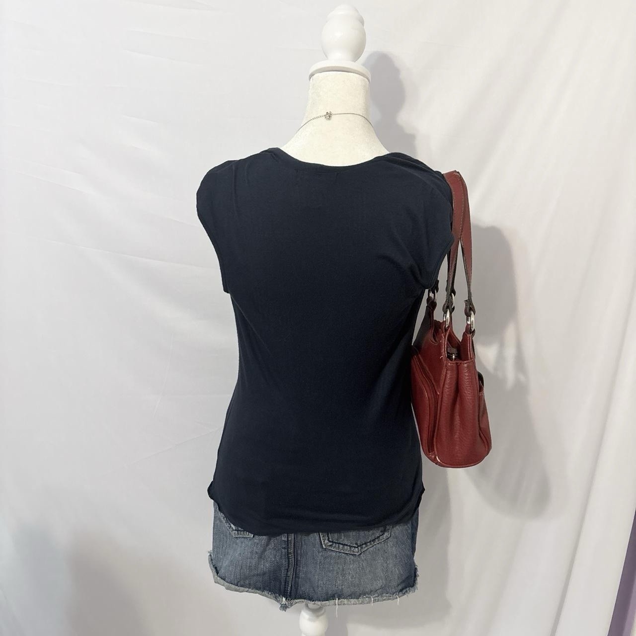 Y2k Banana Republic Office Siren Cowl Neck Top