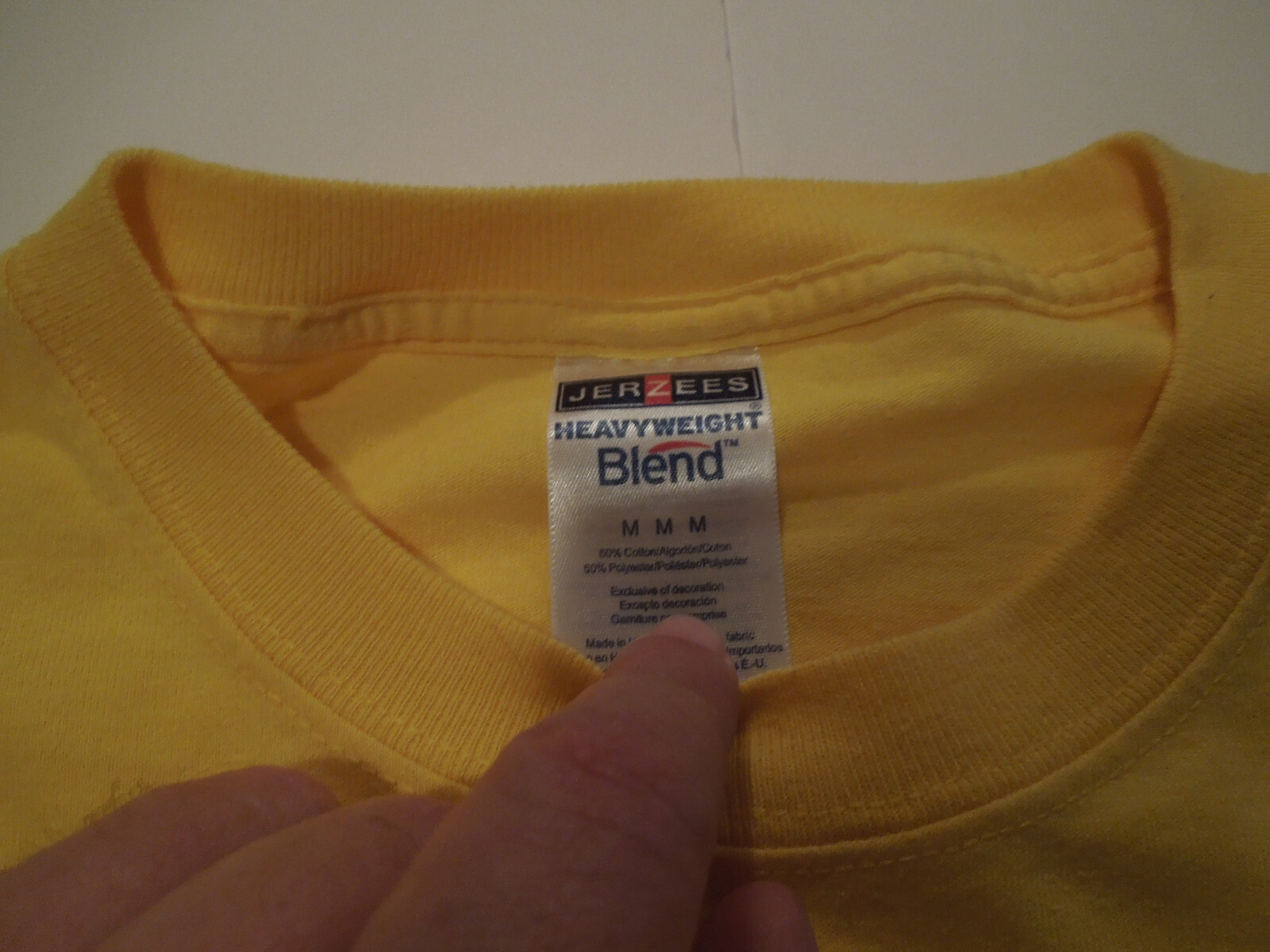 Jerzees Womens Size Medium Sassy Girl Yellow T-Shirt