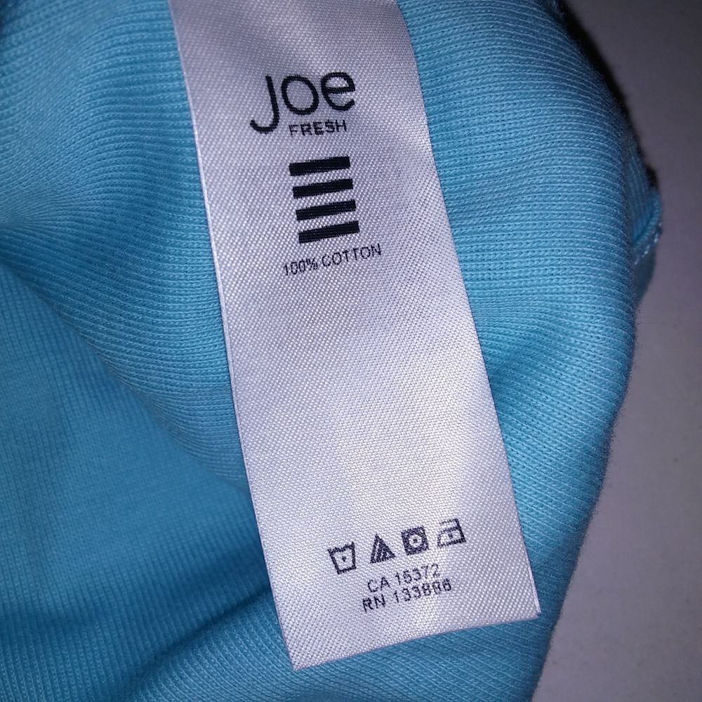 Joe Fresh Tank Top Womens Small Solid Blue Sleeveless