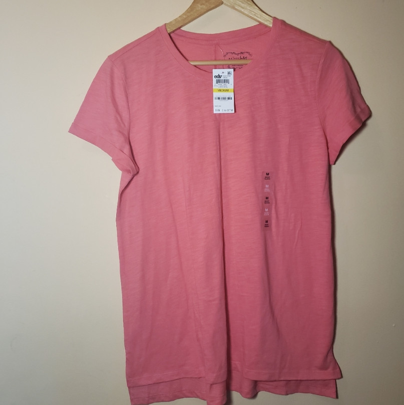Maison Jules High-Low T-Shirt Women Size Medium
