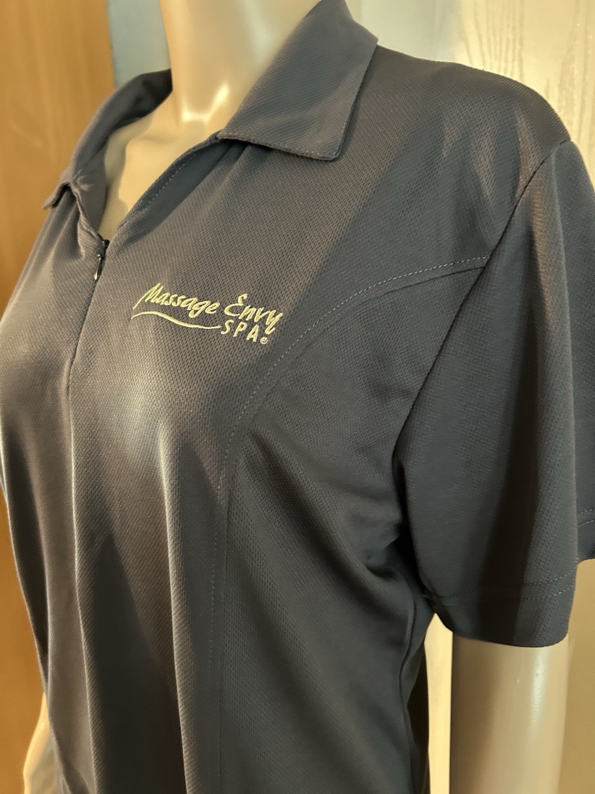 Massage Envy Therapist Shirt 2X Charcoal Short Sleeved Women’s