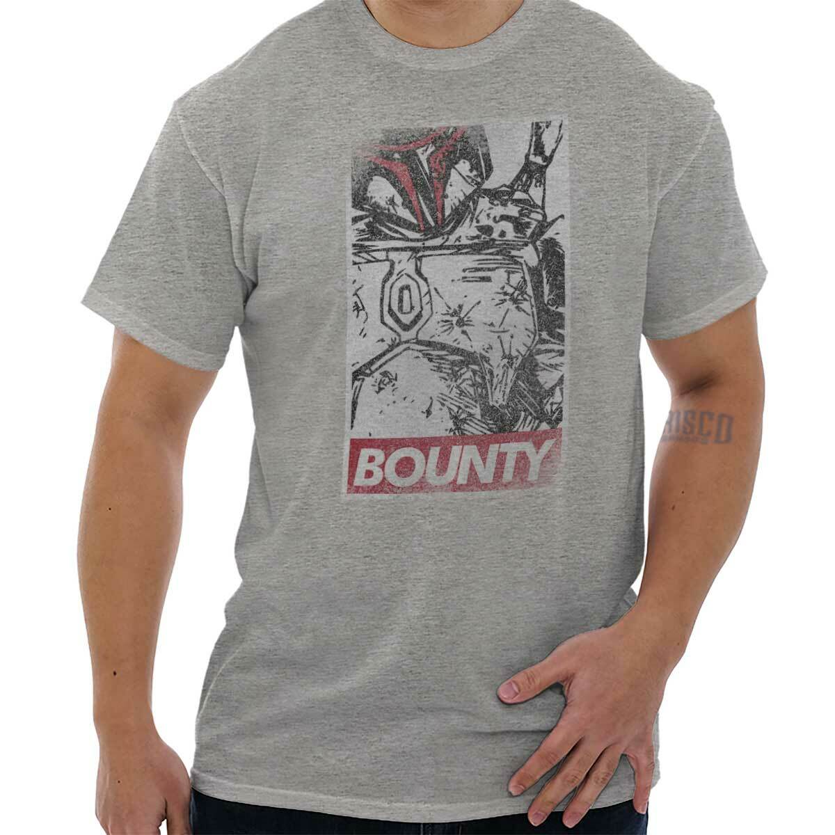 Space Bounty Hunter Nerd Movie Graphic Gift Womens or Mens Crewneck T Shirt Tee