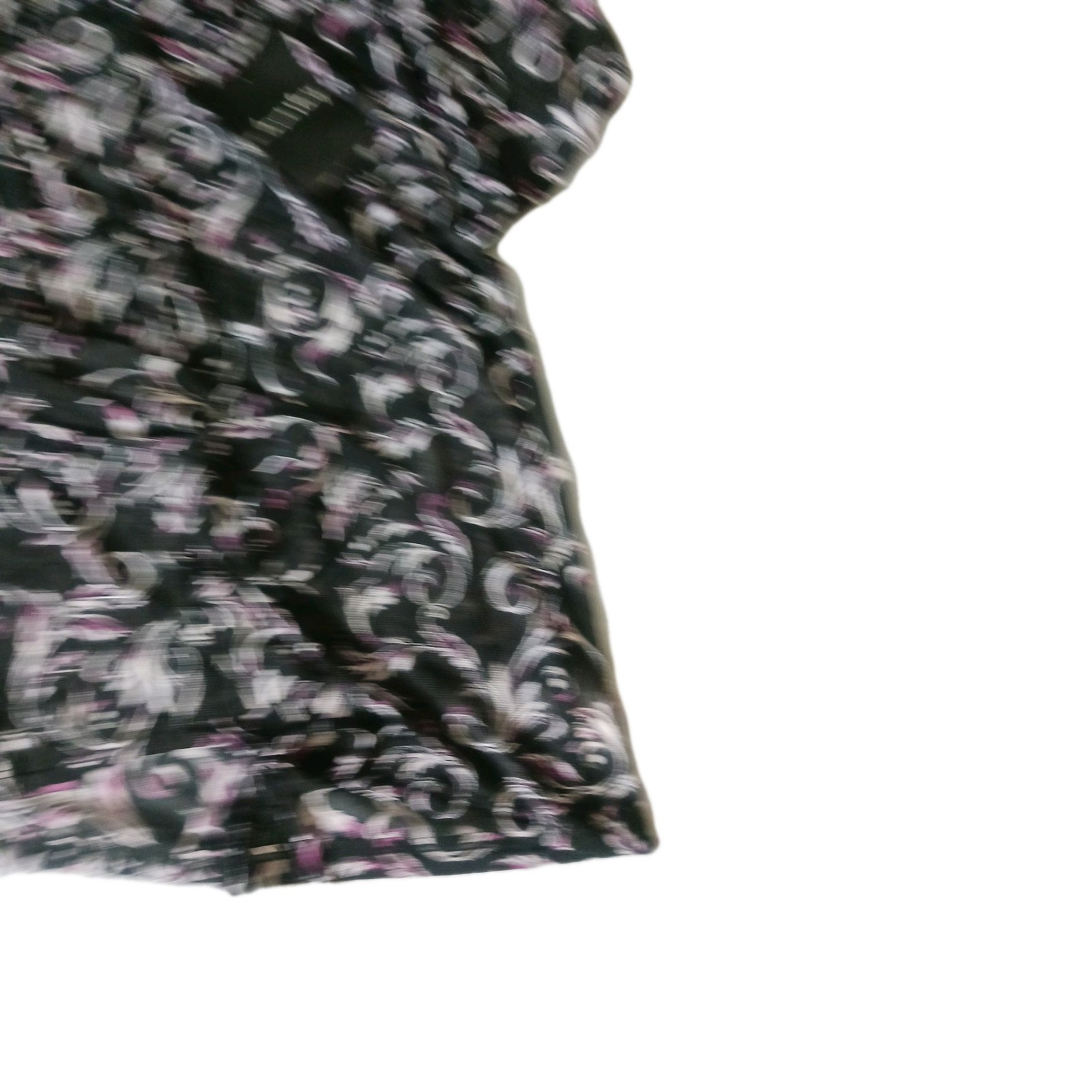 A Love Story Womens Flowers Blouse .size Large .made As Polyster SpandexRN#92054