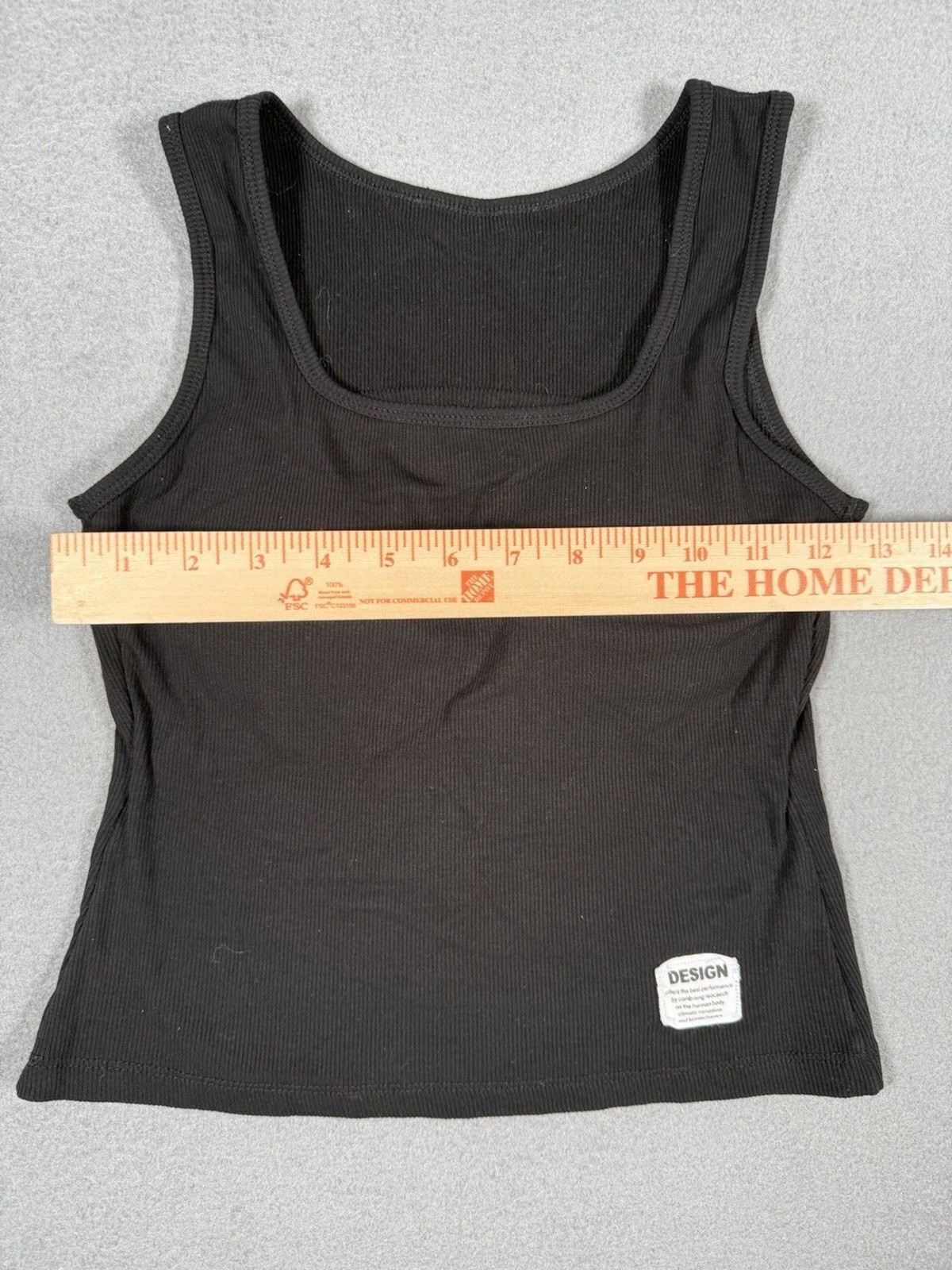 Capsule Ribbed Padded Tank Top Lot of 3 – Cream Tan Black #0044